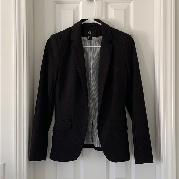 H&M Jackets & Blazers - H&M Black Blazer